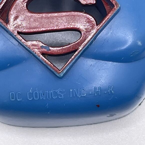 Vintage Batman & Superman Plastic Play Lite Toy DC Comics 1970s - Picture 4 of 7